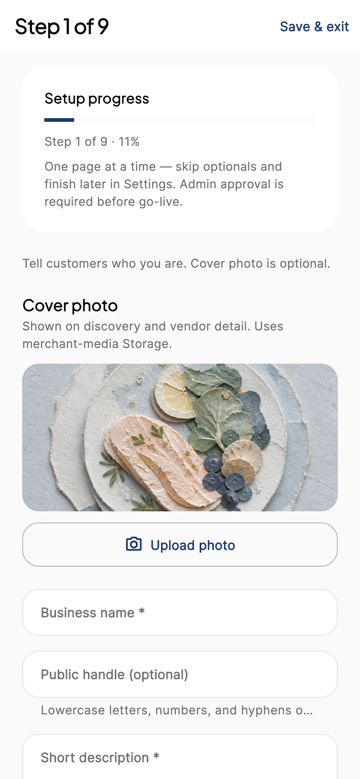 Onboarding hub