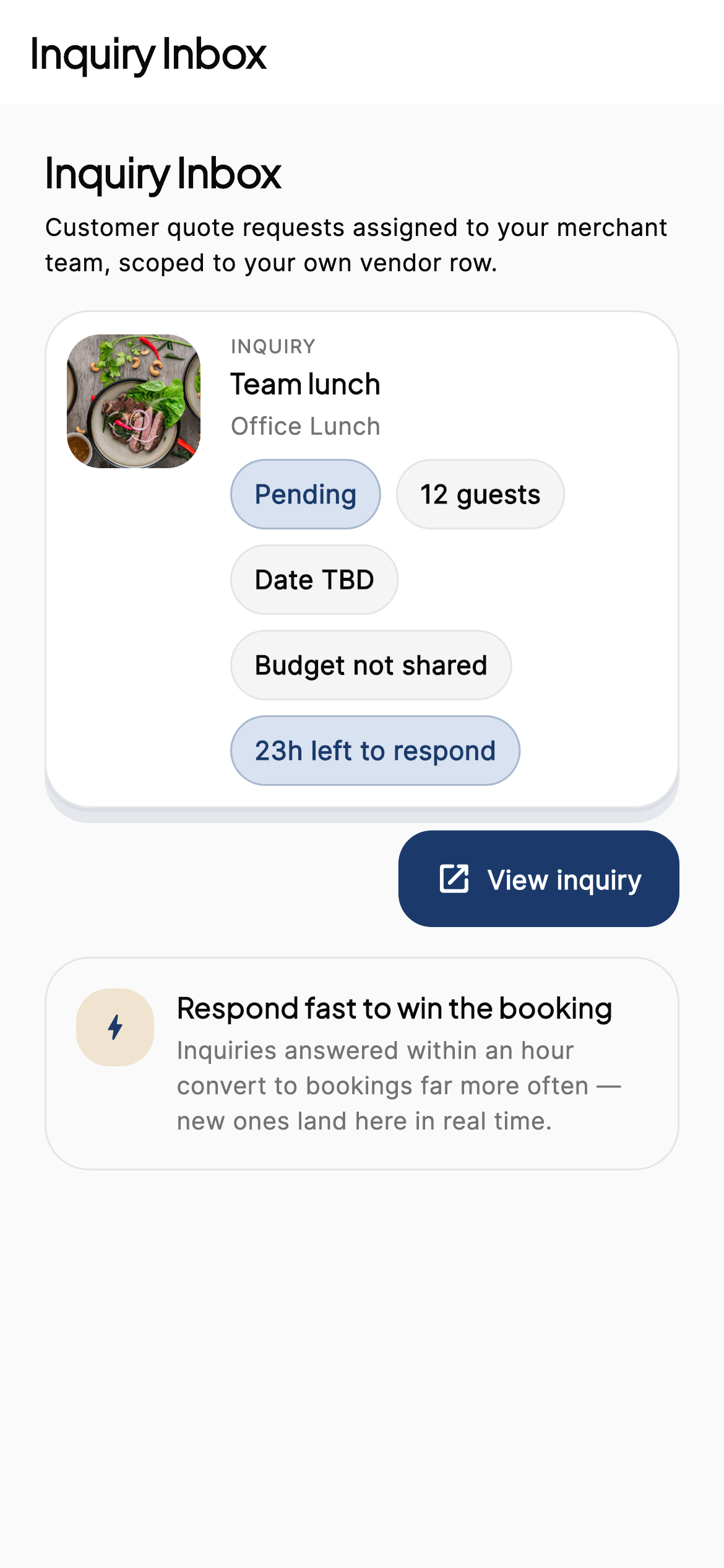 Inquiries